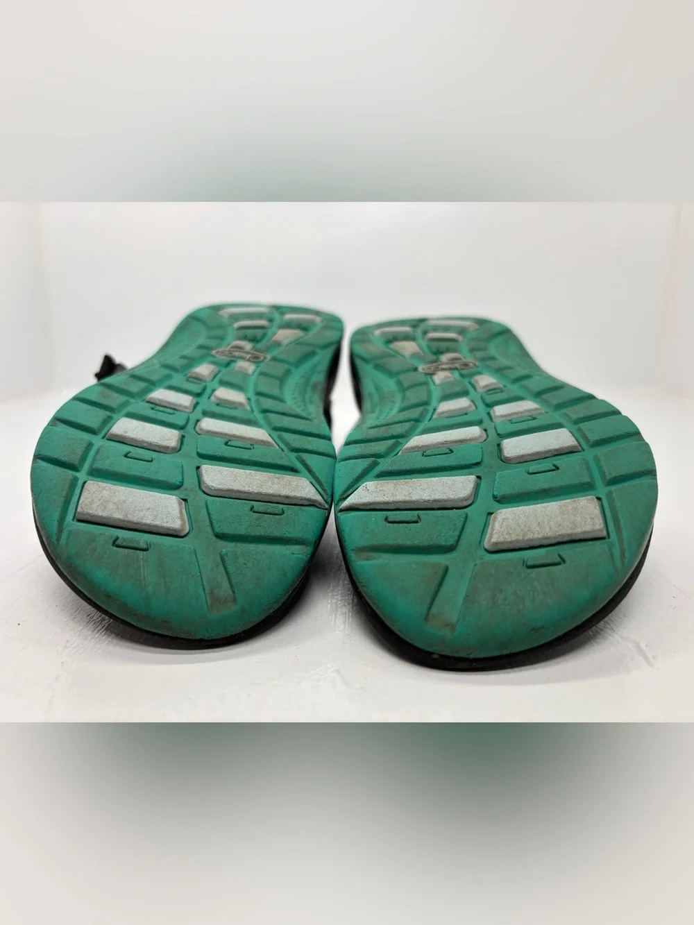 Chaco Kids Z/1 Sport Sandals Youth Size 13 Green Black Hiking Water Shoes